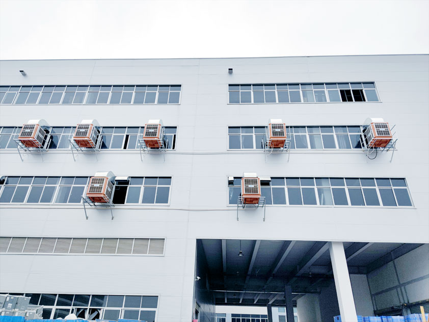 服裝廠降溫方法，水冷空調(diào)降溫設(shè)備