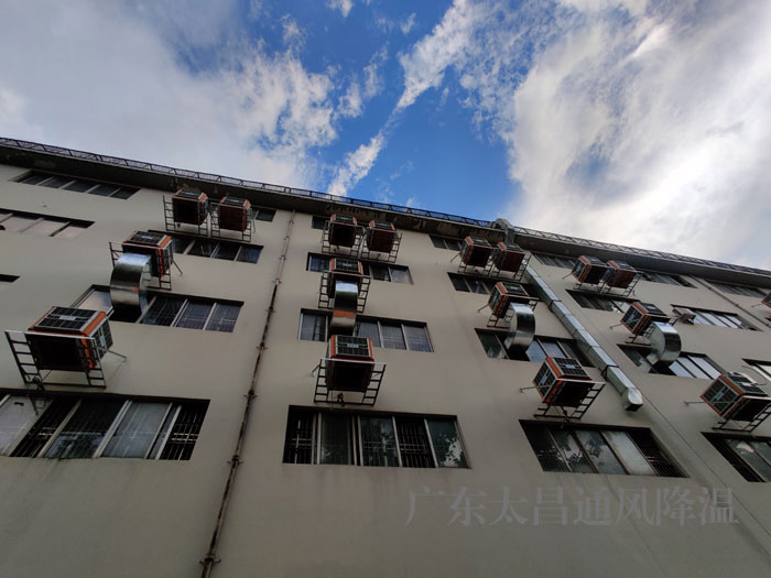 紡織廠環(huán)?？照{(diào)通風(fēng)降溫工程