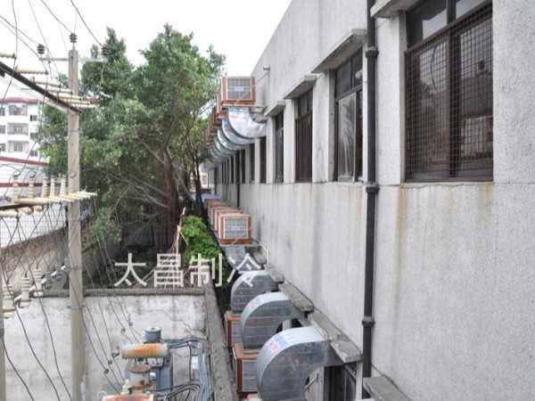 湖北某家五金廠環(huán)?？照{(diào)通風降溫案例